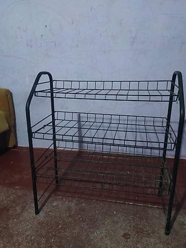 Лакокрасочные материалы: Полка для обуви, Б/у, Железо — 2