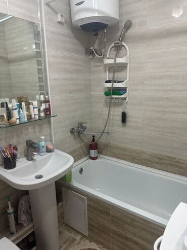 комнаты ыссык куль: 1 комната, 36 м², 105 серия, 5 этаж, Евроремонт — 3