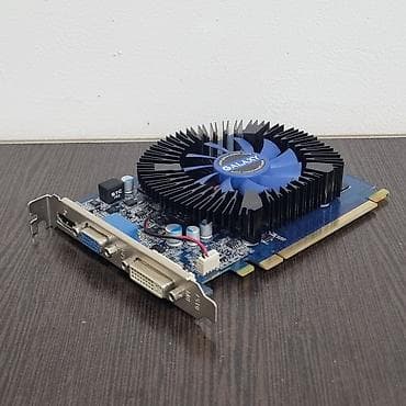 старые видеокарты: Видеокарта для ПК, Galax, GeForce GT, 2 ГБ — 1