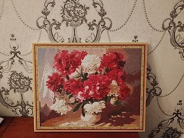 продаю чешскую вазу: Картины, выполненные алмазной мозаикой (полная выкладка). - Сюжеты — 2