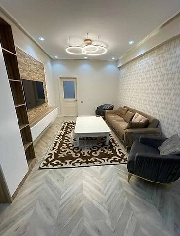 kant flat: 3 комнаты, Агентство недвижимости, Без подселения, С мебелью полностью — 5