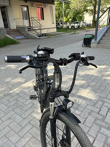 элэктро: Городской велосипед, Skillmax, Рама XL (180 - 195 см), Б/у — 3