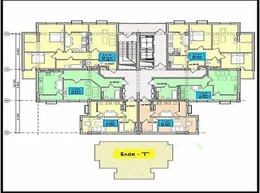 жк семетей мунара строй: 1 комната, 39 м², Элитка, 9 этаж, Готовая ПСО (под самоотделку) — 4