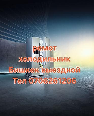 Выездной ремонт холодильников в Бишкеке. Диагностика и устранение — 1