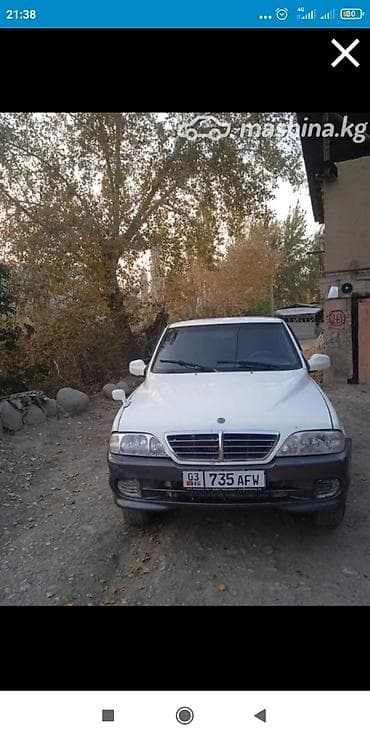 Ssangyong: Ssangyong Musso: 1999 г., 2.3 л, Механика, Дизель, Внедорожник — 1