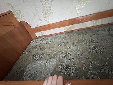 двухъярусные кровать бу: Двухъярусная детская кровать, Б/у, ЛДСП, цвет - Коричневый — 3