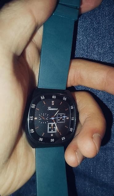 smart band 7: Часы Geneva с квадратным корпусом и силиконовым ремешком - Дизайн — 1