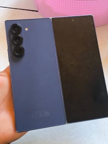 galaxy s 9 plus: Samsung Galaxy Z Fold6, Б/у, 256 ГБ, цвет - Синий, 2 SIM — 3