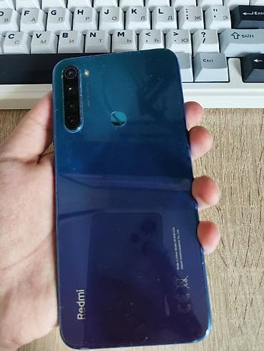macbook 15 2015: Redmi, Redmi Note 8, Б/у, 64 ГБ, цвет - Синий — 2