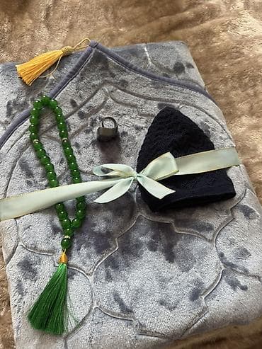 канат джутовый: Жайнамаз, Подарочный, цвет - Серый — 2