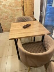 купить столы и стулья для кафе бу: Стол и стул для кафе — 1