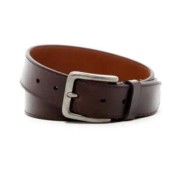 купить ремень кожаный мужской: BOCONI. Кожаный ремень Darius от Boconi выполнен в классическом стиле — 2