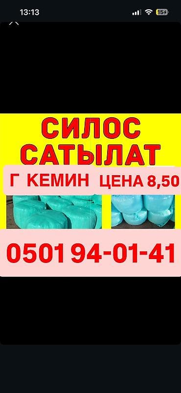 СИЛОС в индивидуальных рулонах Малга алмашам кайрылабергиле! Адрес