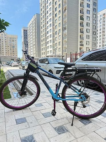 Спорт жана хобби: Городской/кроссовый велосипед 27,5” с дисковыми тормозами - Легкая — 2