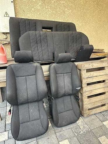 Сиденья: Комплект сидений, Ткань, текстиль, Mercedes-Benz 1999 г., Б/у, Оригинал, Германия — 5