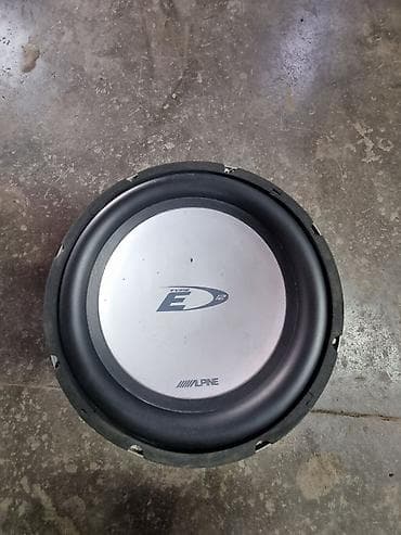 android auto: Сабвуфер Alpine Type E12 (модель SWE-1243E) - Диаметр: 12" - — 1
