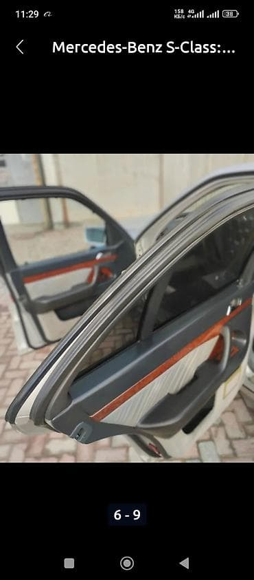 lanser 9: Mercedes-Benz S-Class: 1999 г., 3.2 л, Автомат, Газ, Седан — 6