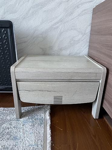 рамина спальный гарнитур: Спальный гарнитур, Б/у, Двуспальная кровать, Шкаф, Комод, Россия, МДФ, Самовывоз, цвет - Серый — 3