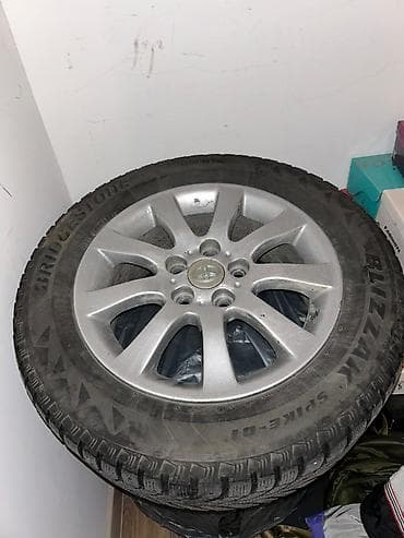 55: Шины 215 / 60 / R 16, Зима, Б/у, Комплект, Внедорожные (АТ/МТ), Япония, Bridgestone — 1