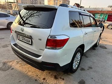 продаю картинг: Toyota Highlander, белый кроссовер 4WD - Кузов: 5‑дверный SUV, белый — 3
