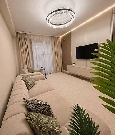 3 комнаты, 63 м², Асанбай мкр 14 этаж, Дизайнерский ремонт — 6