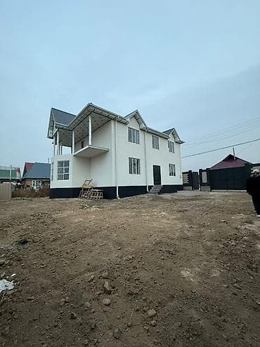 алмашу: Очень срочно продается новый 2-этажный дом ж/м Ак-Ордо-3, Адрес по 2 — 2