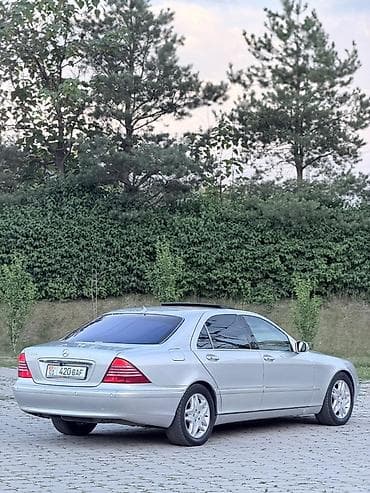 местоположение: Mercedes-Benz S-Class: 2000 г., 5 л, Автомат, Бензин, Седан — 4