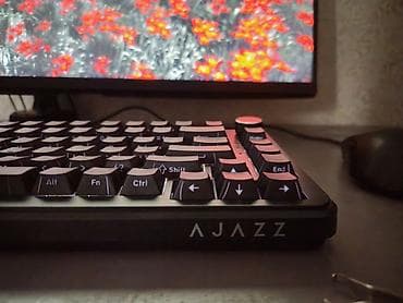 redmi tab: Клавиатура, Ajazz, Механическая, Проводное подключение, Размер: 75% — 2