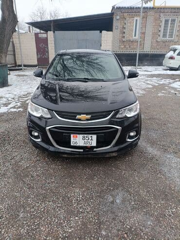 mitsubishi eclipse бишкек: Chevrolet Aveo: 2017 г., 1.4 л, Автомат, Седан — 7