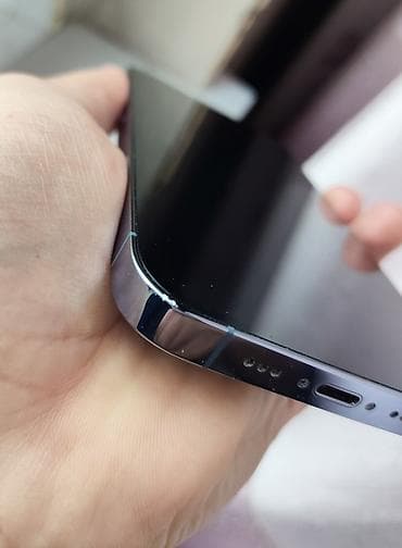 buds air: IPhone 13 Pro, Б/у, 128 ГБ, Sierra Blue, Зарядное устройство, 79 % — 7