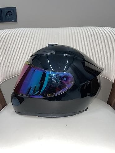 зашитный очки: Продаю GIKE шлем новый 
Размер: L
Цвет визера: хром состояние хорошая — 2