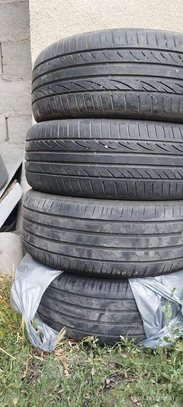 резины шины: Комплект из четырех автомобильных шин размера 225/55R18. Подходят для — 1