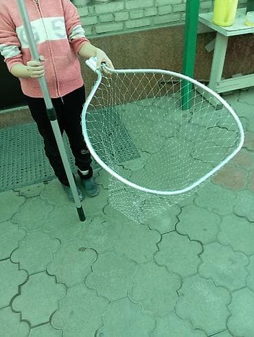 купить сети рыболовные: Подсачек рыболовный крупного размера из алюминия Производство Россия — 1