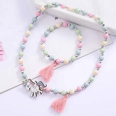 Лучший набор О для девочек - бусы и браслет! Для маленьких