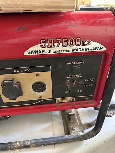 бак 500: Бензиновый генератор ELEMАX SH7600EX (Made in Japan) - — 3