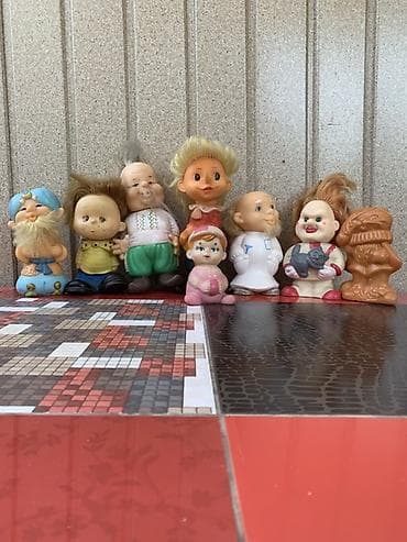 Коллекция винтажных резиновых игрушек СССР Цена: 500 за штуку Если — 1