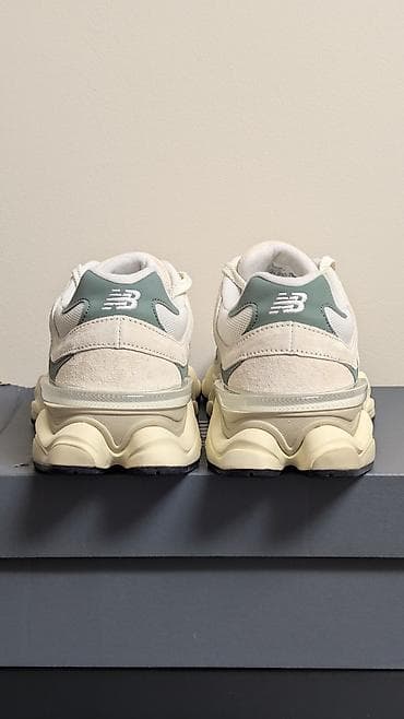 Мырзалардын бут кийими: Эркектердин кроссовкасы, 46, New Balance, Жаңы, түсү - Саргыч боз, Өзү алып кетүү, Акылуу жеткирүү — 3
