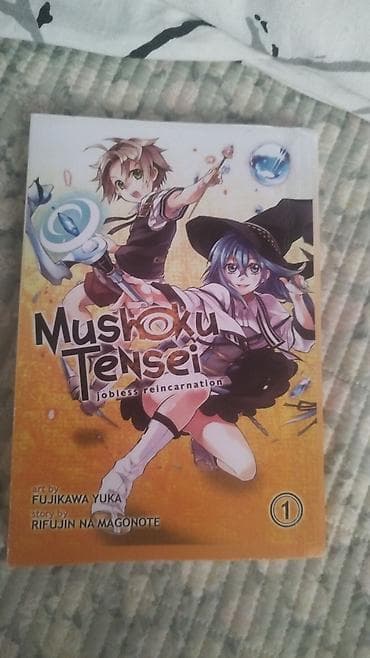 Манга (оригинальные тома): - Mushoku Tensei: Jobless Reincarnation —