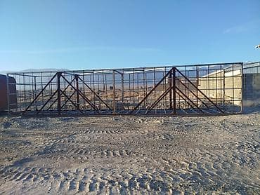 секционный ворота: Изготовления каркасов Материал: Металл — 3