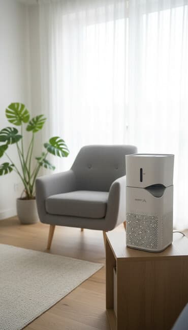 Воздухоочиститель Напольный, До 40 м², Другой фильтр