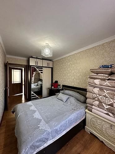 квартира 9 микрорайон: 3 комнаты, 58 м², 104 серия, 1 этаж, Евроремонт — 1