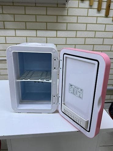 magic mous: Мини-холодильник SAST (розовый/белый) для косметологии - Компактный — 2