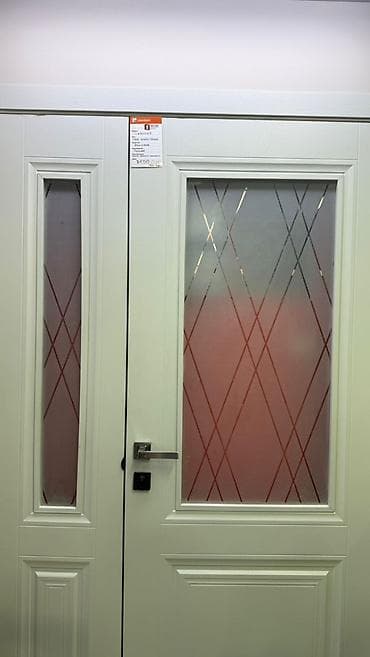 Дверь, Двери Акция!! Двухстворчатая межкомнатная дверь с остеклением и