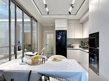 osh flat: 3 комнаты, 122 м², Старый аэропорт Элитка, 11 этаж, Дизайнерский ремонт — 6