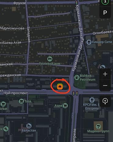 Комнаты: Комната на Чуй/ Курманжан Датка, Чуй 105(ориентир: Bishkek Petroleum — 5