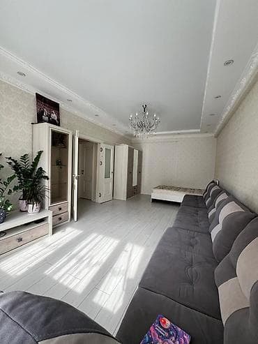 Недвижимость: 2 комнаты, 59 м², Тунгуч мкр Элитка, 12 этаж, Свежий ремонт — 1