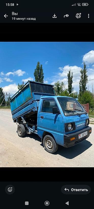 мини экс: Daewoo мини-самосвал (малотоннажный грузовик) - Компактный городский — 3