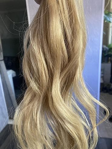 Натуральные светло‑русые/блонд волосы для наращивания или изготовления