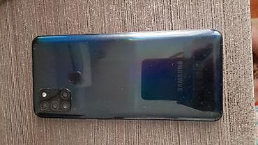 Samsung Galaxy A21S, Б/у, 32 ГБ, цвет - Черный, 2 SIM — 1