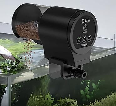 Аквариумы: Автокормушка для аквариума - Назначение: автоматическая выдача корма — 1